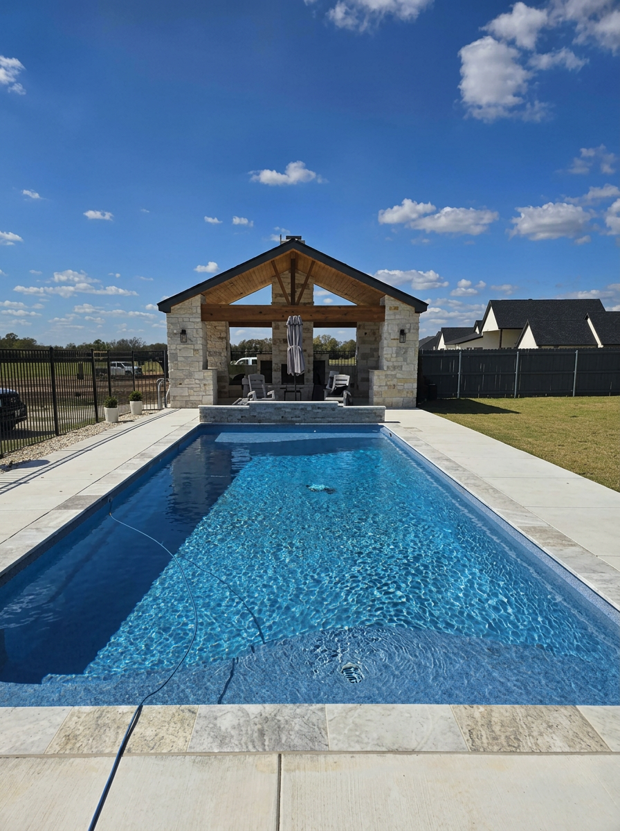 Pool & Pavilion Build